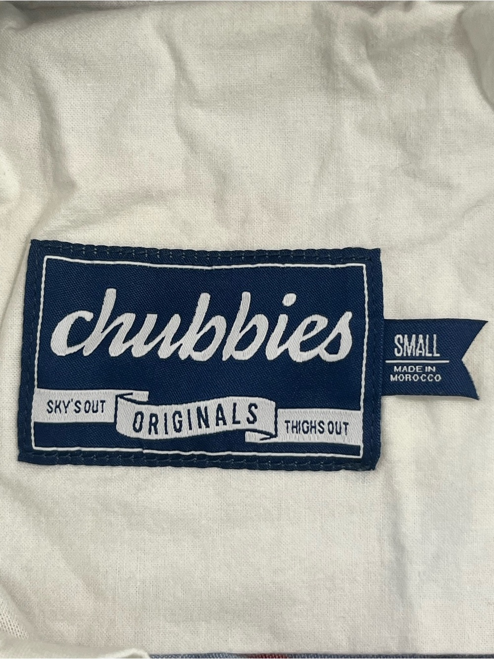 Chubbies 5.5” Casual Stretch Shorts Men’s Small Cotton Stripes - Picture 10 of 12